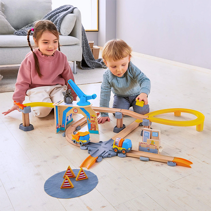 Kullerbü Construction Zone Play Track Set