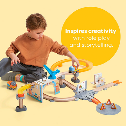 Kullerbü Construction Zone Play Track Set