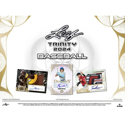 Leaf Trinity Baseball Box 2024