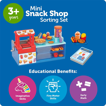 Learning Resource Mini Snack Shop Sorting Set