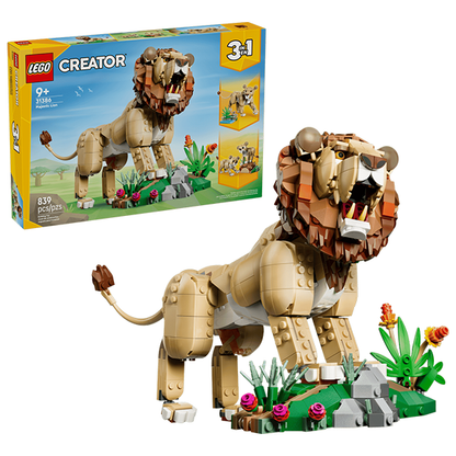LEGO® Creator 3-in-1 31386 Wild Animals - Majestic Lion