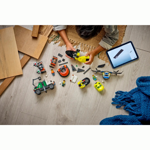 LEGO® City 60505 Airplane, Service Truck & Hovercraft Remix