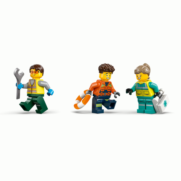 LEGO® City 60505 Airplane, Service Truck & Hovercraft Remix