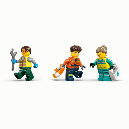 LEGO® City 60505 Airplane, Service Truck & Hovercraft Remix