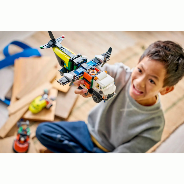 LEGO® City 60505 Airplane, Service Truck & Hovercraft Remix