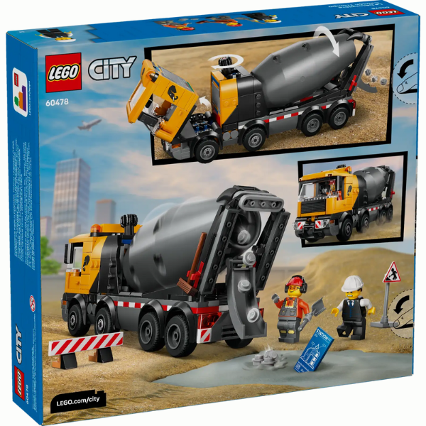 LEGO® City 60478 Cement Mixer