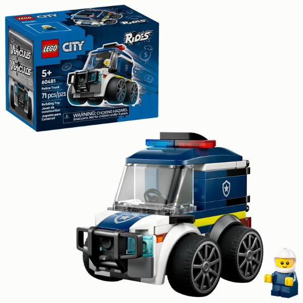 LEGO® City 60481 Rides – Police Truck