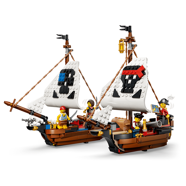 LEGO® Creator 3-in-1 31387 Iconic Pirate Ship