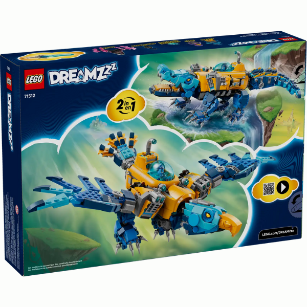 LEGO® DREAMZzz™ 71512 Crocodile Submarine