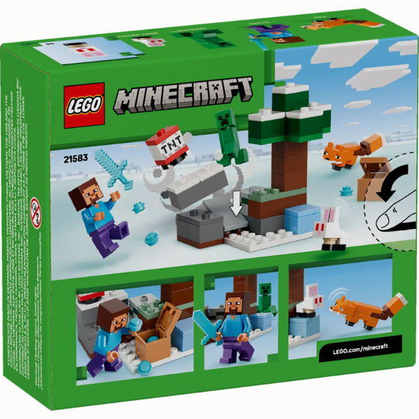 LEGO® Minecraft® 21583 Steve's Taiga Adventure