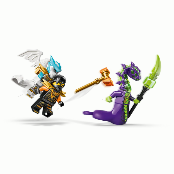 LEGO® NINJAGO® 71854 Cole's Mission Mech & Dragon Zane