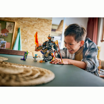 LEGO® NINJAGO® 71854 Cole's Mission Mech & Dragon Zane