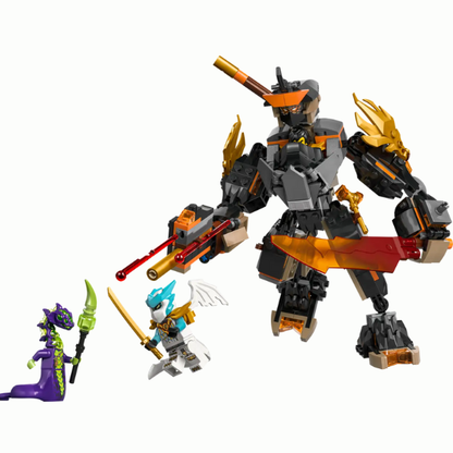 LEGO® NINJAGO® 71854 Cole's Mission Mech & Dragon Zane