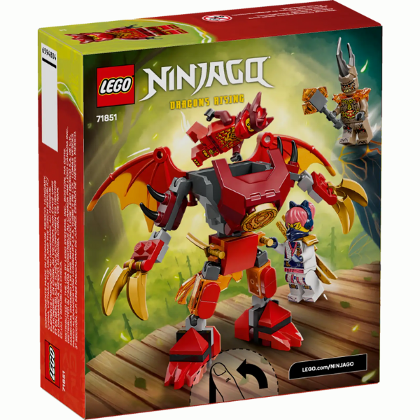LEGO® NINJAGO® 71851 Kai's Dragon Mech Battle Pack