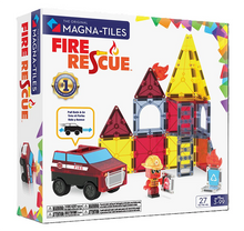 Magna-Tiles® Fire Rescue 27-Piece Set