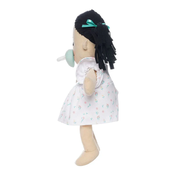 Manhattan Toy Love, Stella Light Beige Doll with Black Pigtails