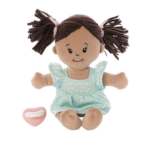 Manhattan Toy Love, Stella Beige Doll with Brown Pigtails