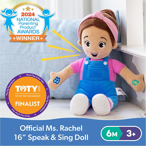 Ms. Rachel Speak & Sing Interactive Doll