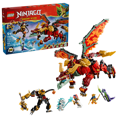 LEGO NINJAGO 71868 Wyldfyres Transforming Dragon Mech