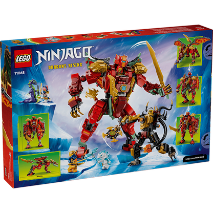 LEGO NINJAGO 71868 Wyldfyres Transforming Dragon Mech