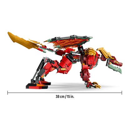 LEGO NINJAGO 71868 Wyldfyres Transforming Dragon Mech