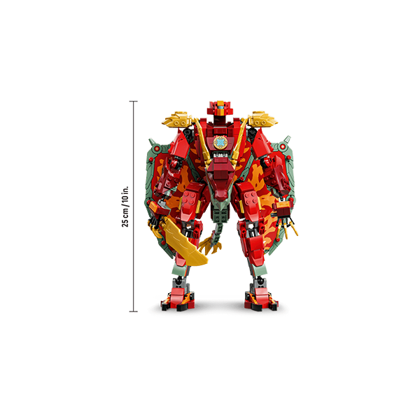 LEGO NINJAGO 71868 Wyldfyres Transforming Dragon Mech