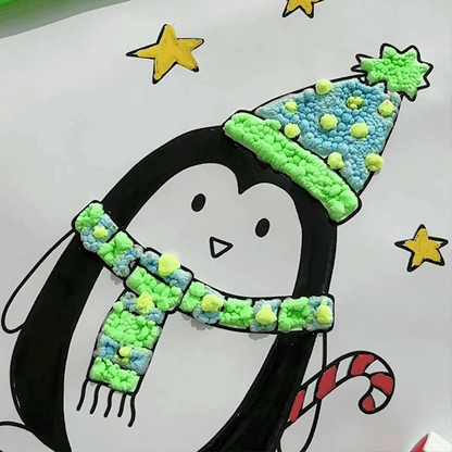 Ooly Magic Puffy Neon Pens