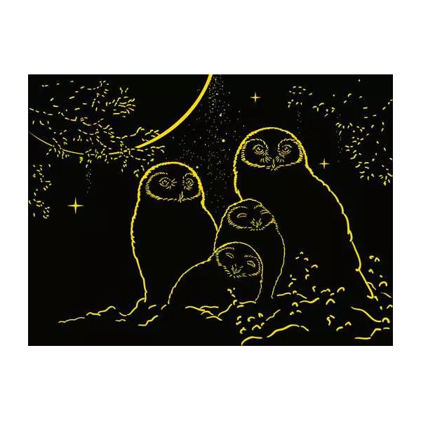 Ravensburger Glow in the Dark: Owls in the Moonlight - 500 Piece Puzzle