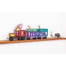 Connetix Magnetic Tiles Pastel Transport Pack - 50 Pieces