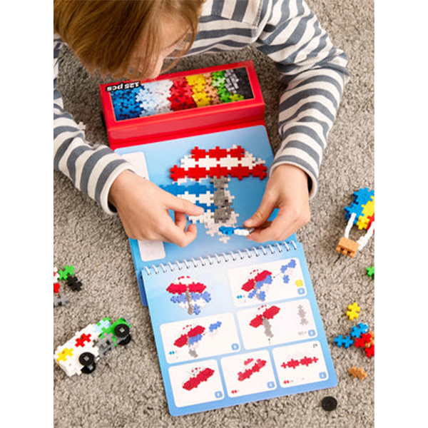 Plus-Plus Puzzle By Number Activity Pad - Transportation