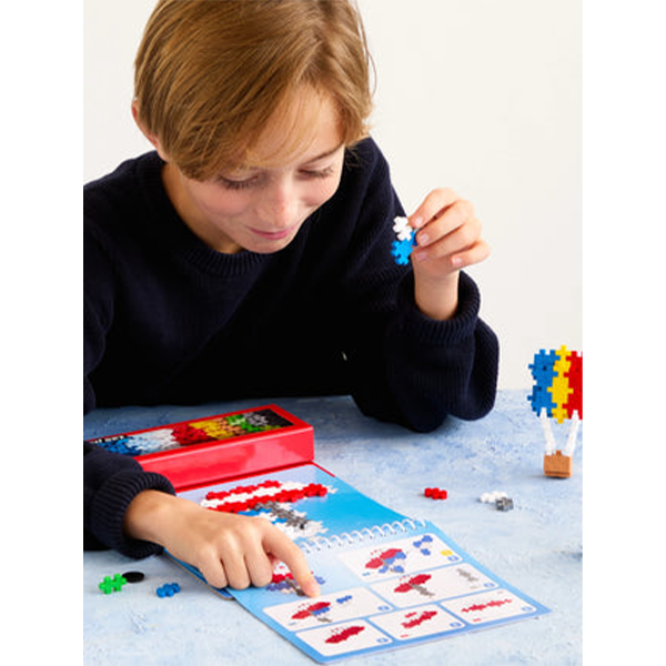Plus-Plus Puzzle By Number Activity Pad - Transportation