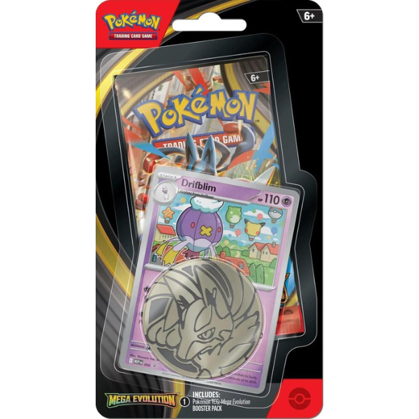 Pokemon TCG: Mega Evolution Checklane Blister - Drifblim