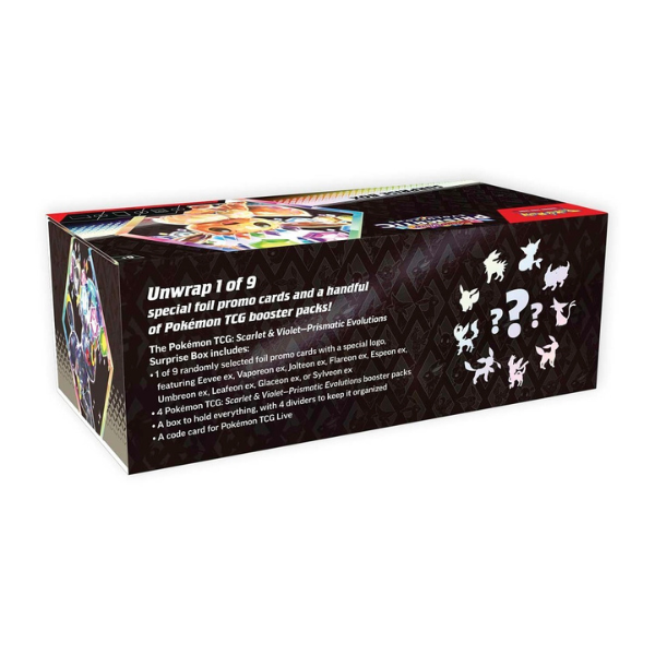 Pokémon TCG: Scarlet & Violet - Prismatic Evolutions Surprise Box