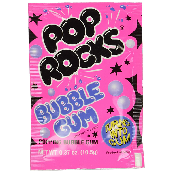 Pop Rocks Bubblegum Candy
