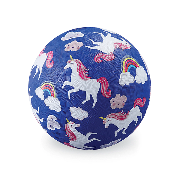 Crocodile Creek 7" Playground Ball - Purple Unicorn