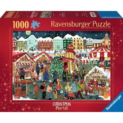 Ravensburger Christmas Market 1000 Piece Puzzle