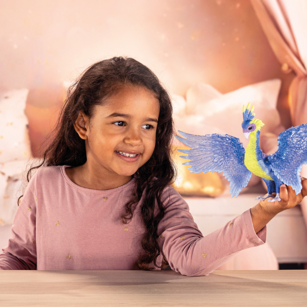 schleich-magicalpeacock-play
