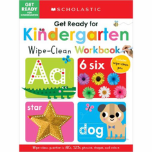 Get Ready for Kindergarten Wipe-Clean Workbook: Scholastic Early Learners