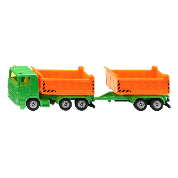 siku-truckwithdippingtrailer-set