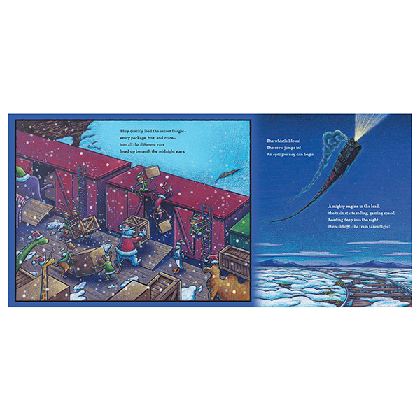 Steam Train, Dream Train: Next Stop, Christmas! Book