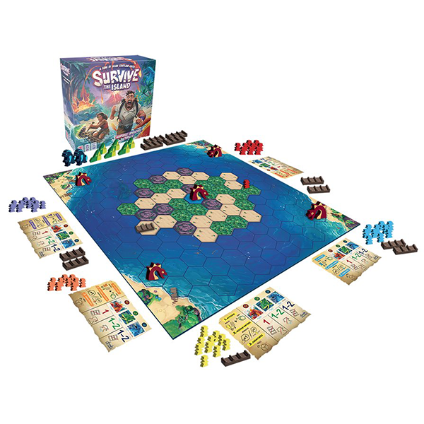 Survive the Island Board Game