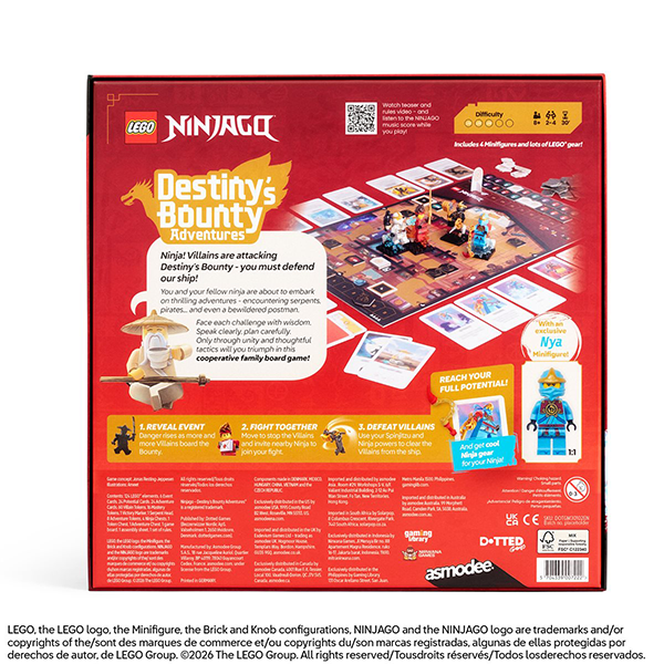 LEGO® NINJAGO® Destiny's Bounty Adventures Board Game (5009163)