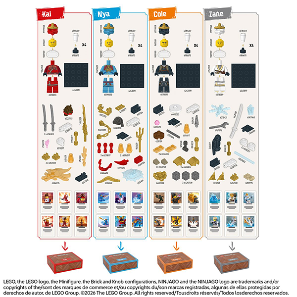 LEGO® NINJAGO® Destiny's Bounty Adventures Board Game (5009163)