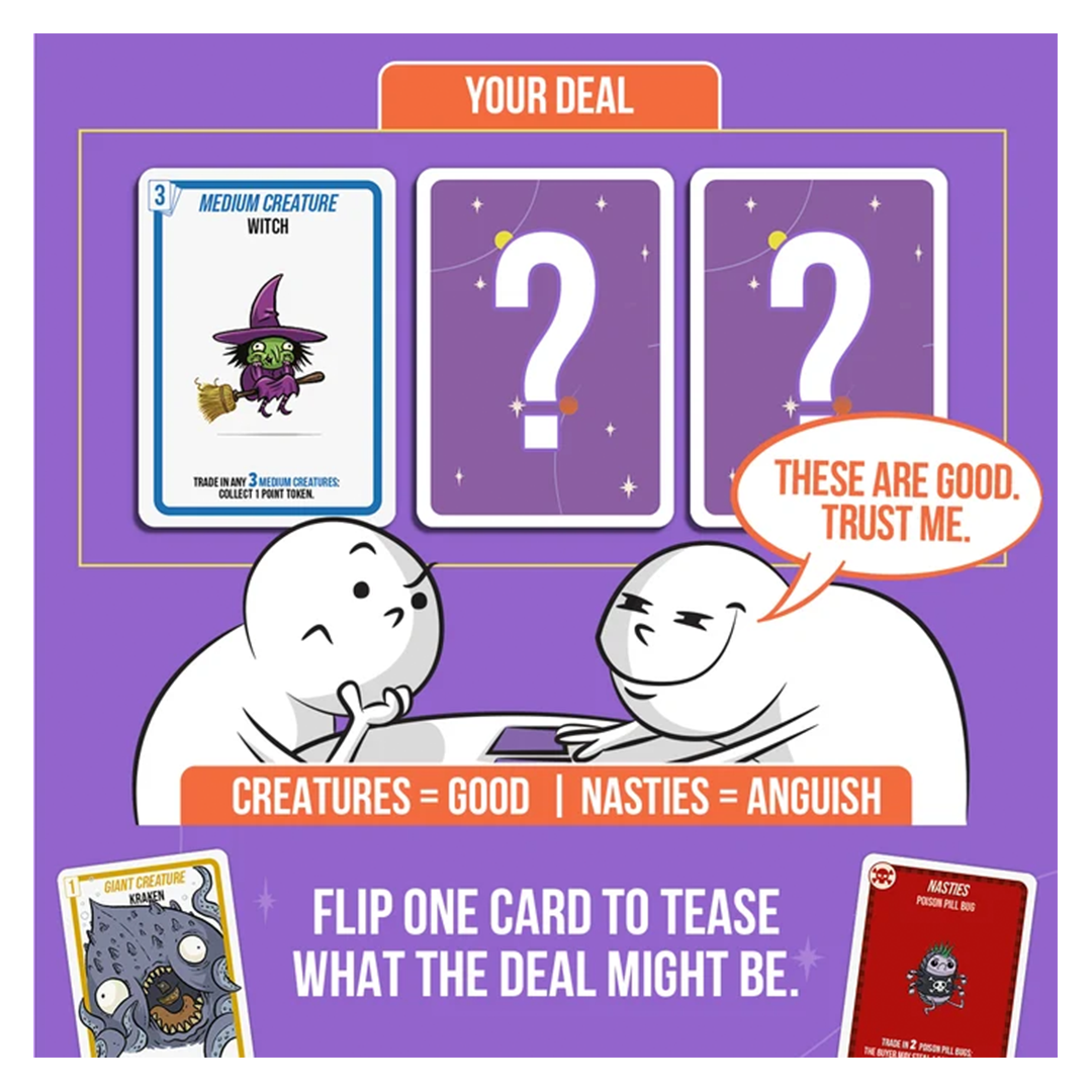 Exploding Kittens Sell Me a Sasquatch