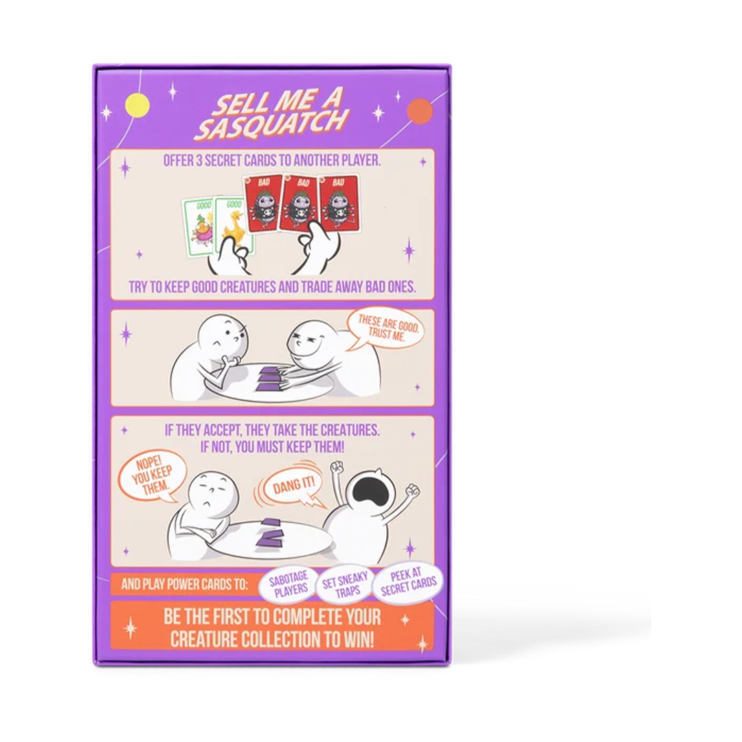 Exploding Kittens Sell Me a Sasquatch
