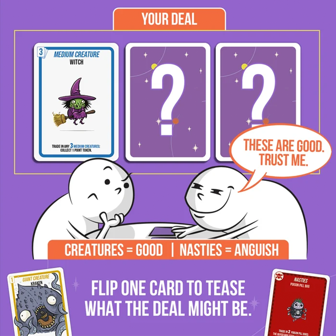 Exploding Kittens Sell Me a Sasquatch