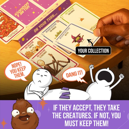 Exploding Kittens Sell Me a Sasquatch