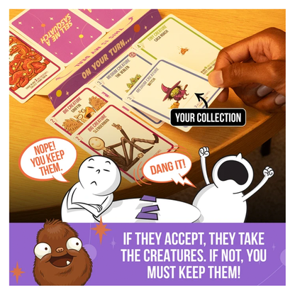 Exploding Kittens Sell Me a Sasquatch