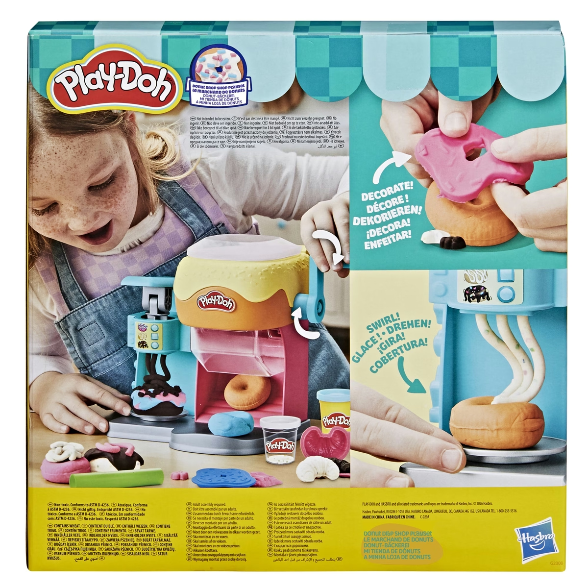 Play-Doh Kitchen Creations Donut Drop Shop Playset