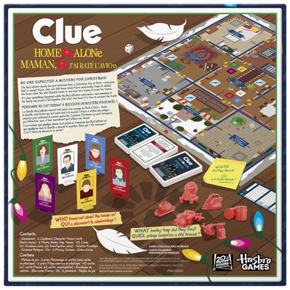Clue Home Alone Edition Board Game